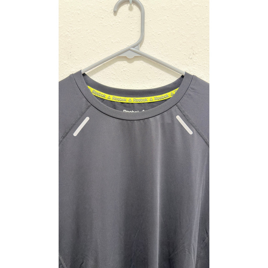 NWOT Reebok Men's Black No Obstacles Performance Tee - Large