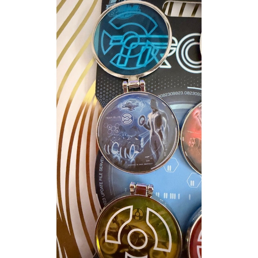 Disney Parks TRON Lightcycle Run Grand Opening Pin Set