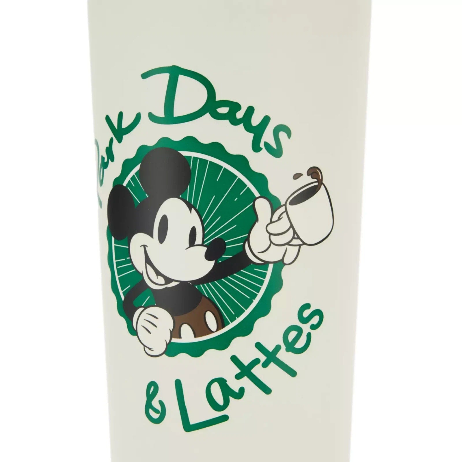 NWT Mickey Mouse Starbucks 16oz Stainless Steel Tumbler – Park Days & Lattes