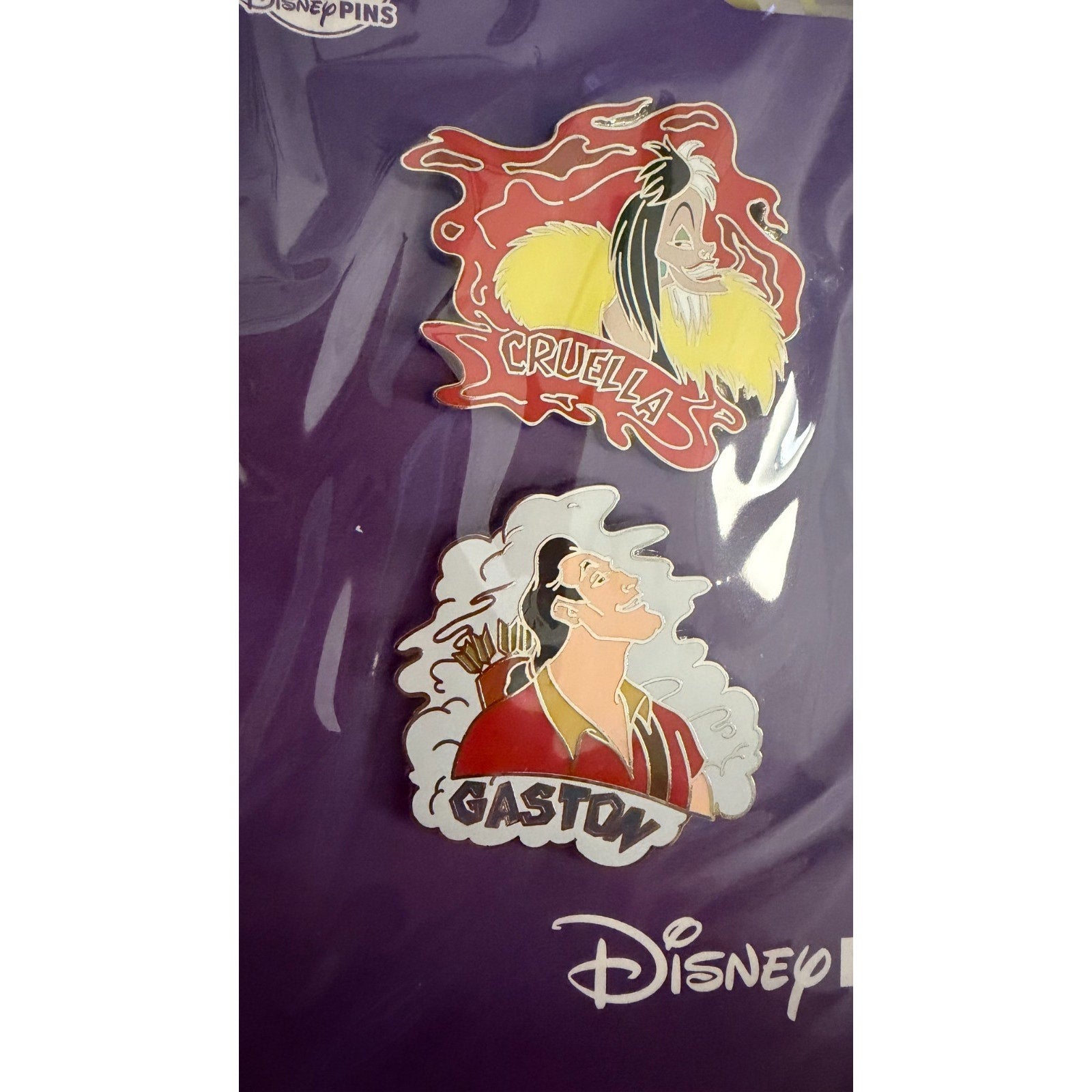 Disney Parks Minnie Mouse Glitter Polka Dot Bow Icon Pin - Brand New