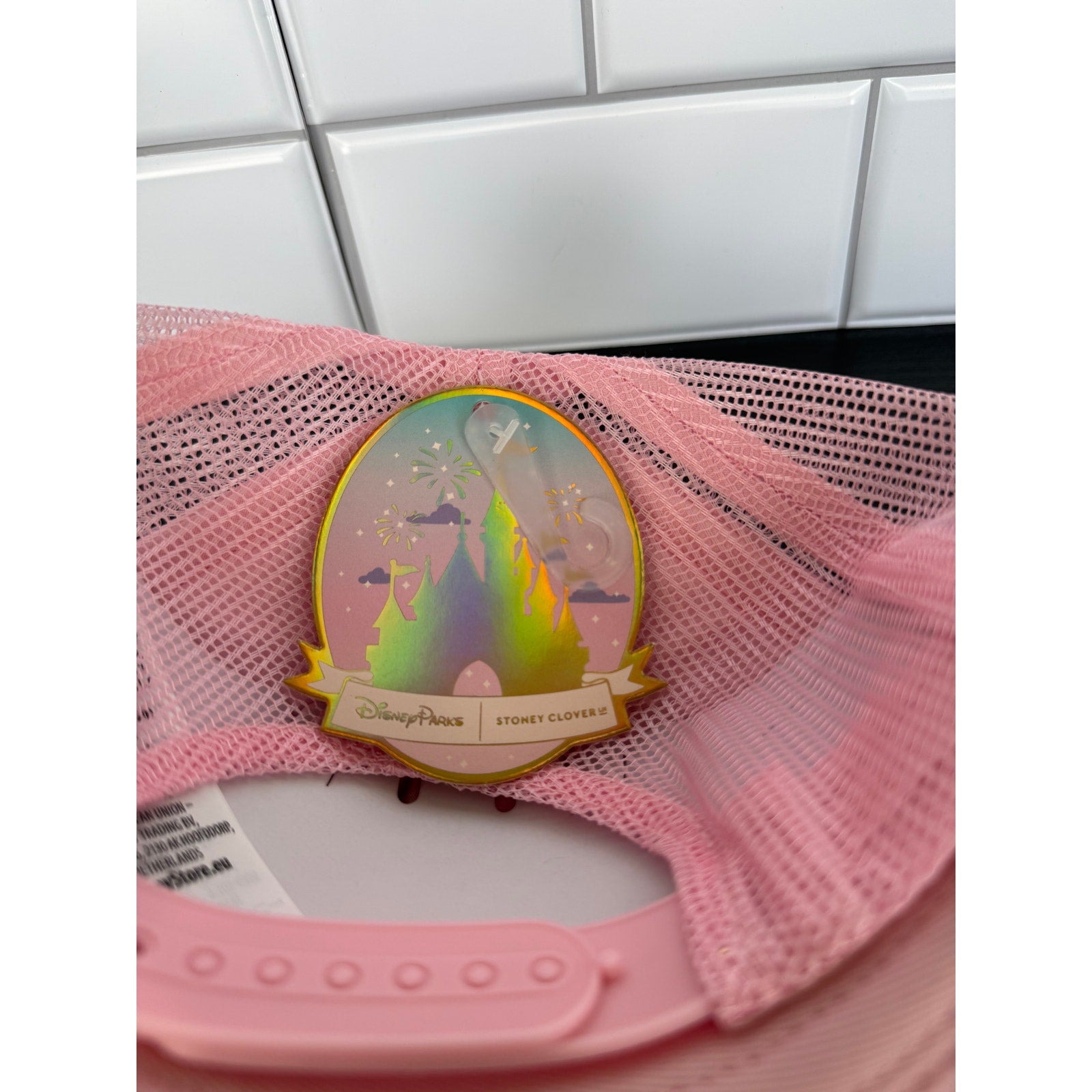 Disney x Stoney Clover Lane Walt Disney World Hat – Pink NWT