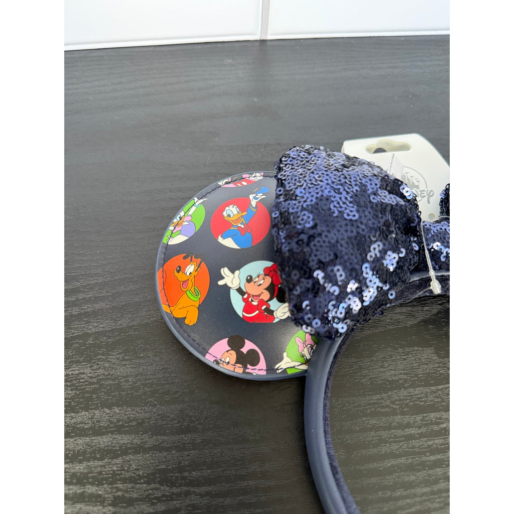 Disney Parks Mickey Mouse and Friends Dots Ear Headband Adults NWT