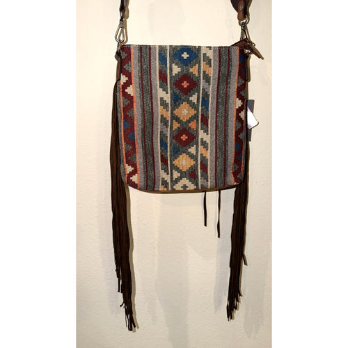 Angel Ranch Southwest Fringe Conceal Carry Crossbody Bag - NWT