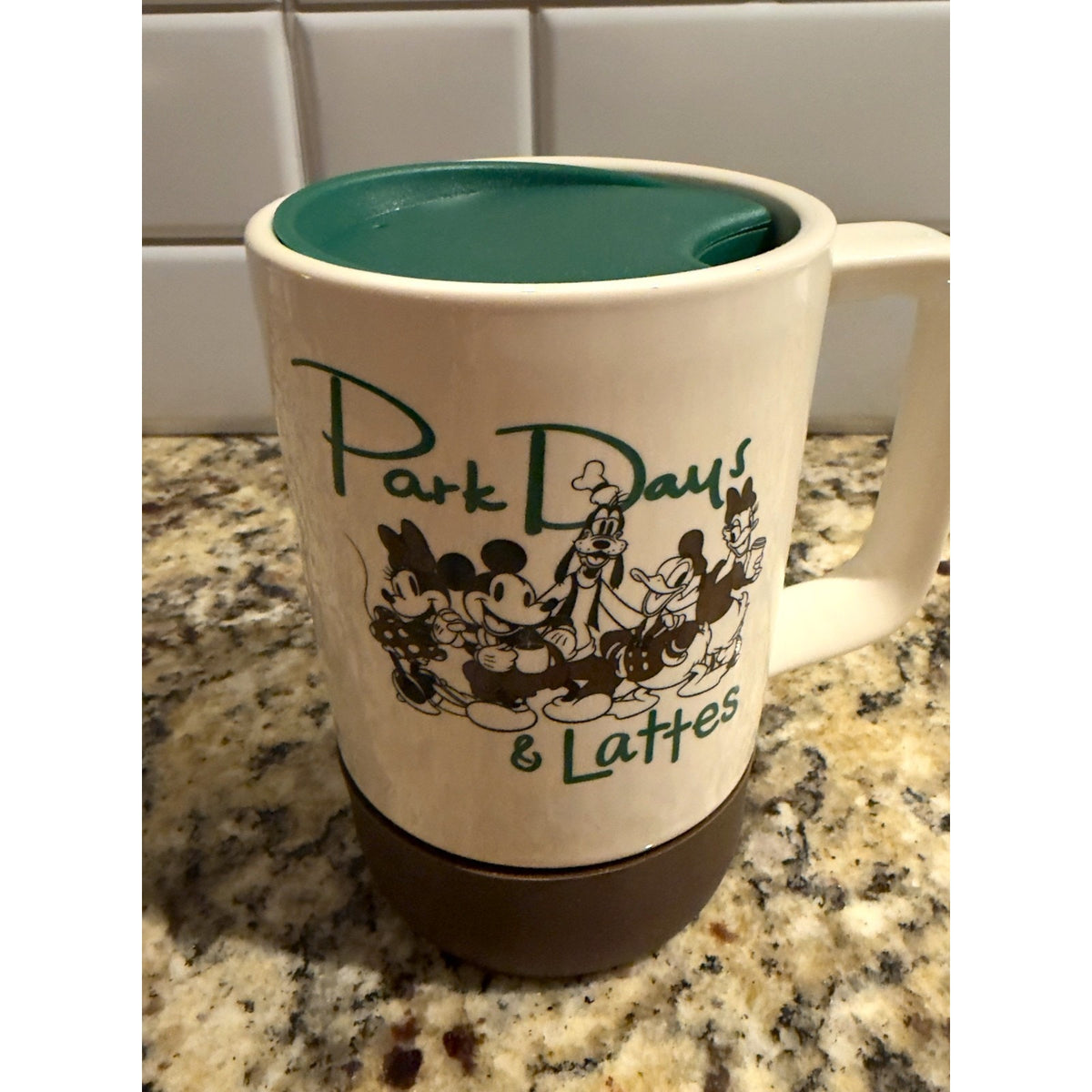 Starbucks x Disney "Park Days and Lattes" 16oz Travel Mug NEW