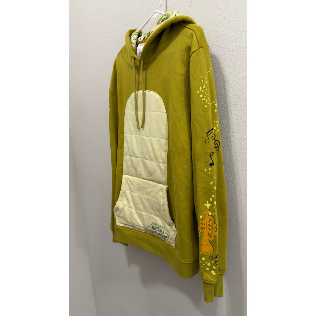 Tiana's Bayou Adventure Louis Costume Pullover Hoodie NWT Adult Large