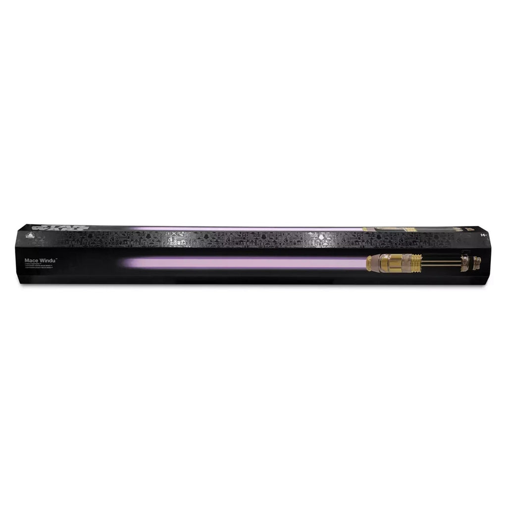 Galaxy's Edge Mace Windu Legacy Custom LIGHTSABER Collectible Set – Star Wars