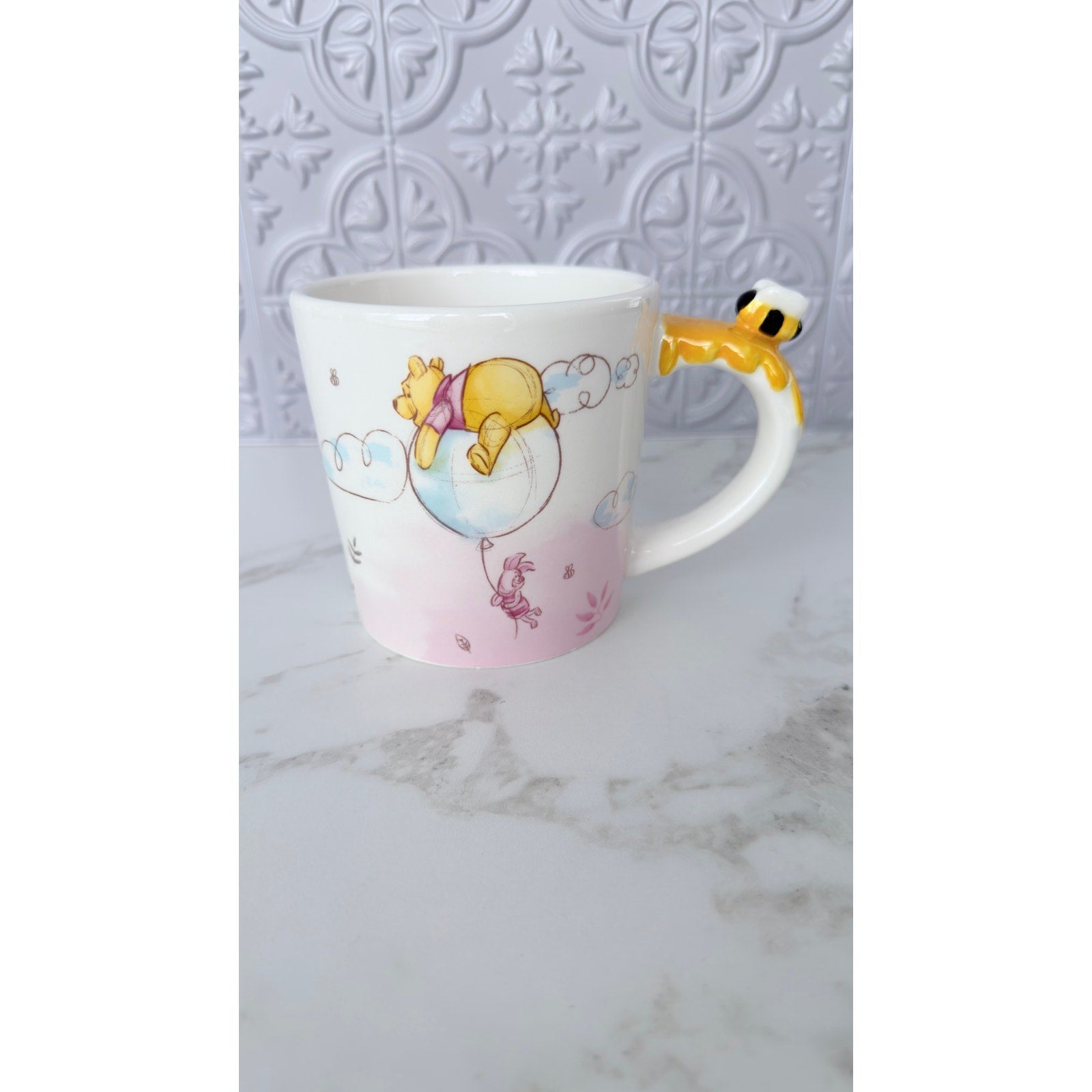 Disney Winnie the Pooh Sketch Characters Mug NEW