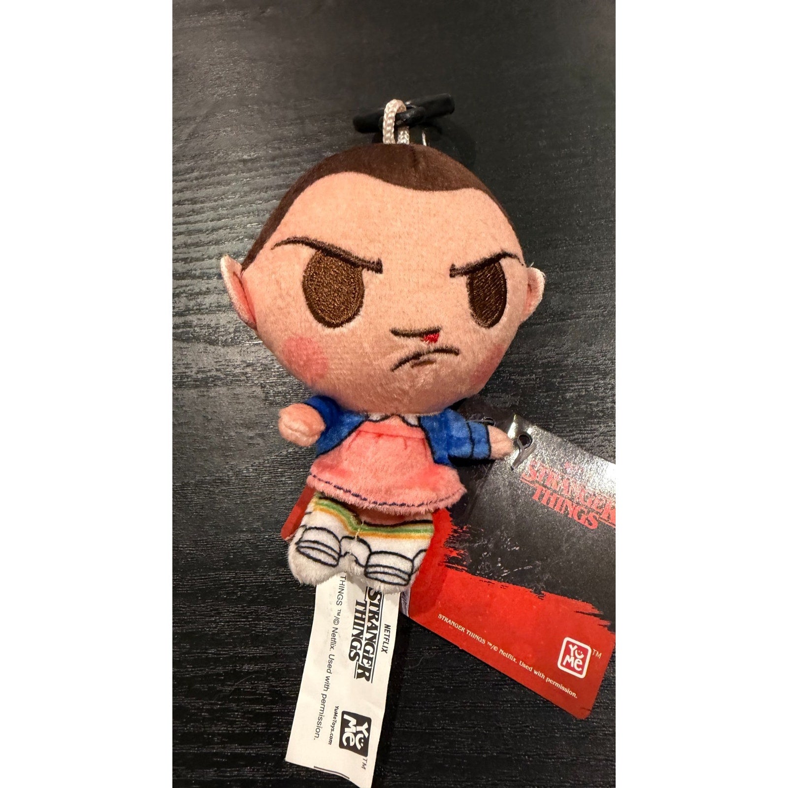 Stranger Things™ Eleven Bag Clip-On Plush NEW