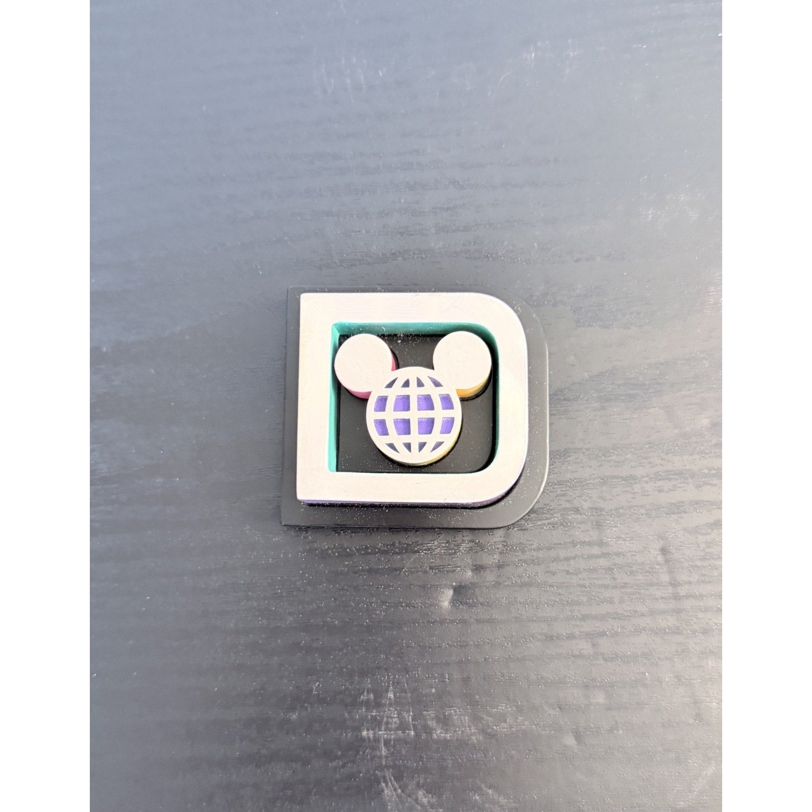 NEW Walt Disney World Parks Mickey Mouse Ear Logo 3-D Fridge Magnet