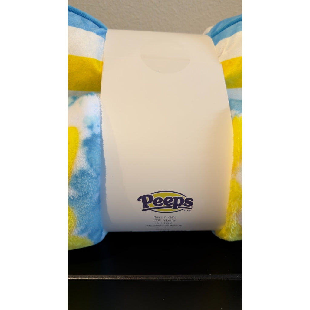 Peeps Striped 2-Piece Plush Set — Throw & Pillow 50x60 - NEW