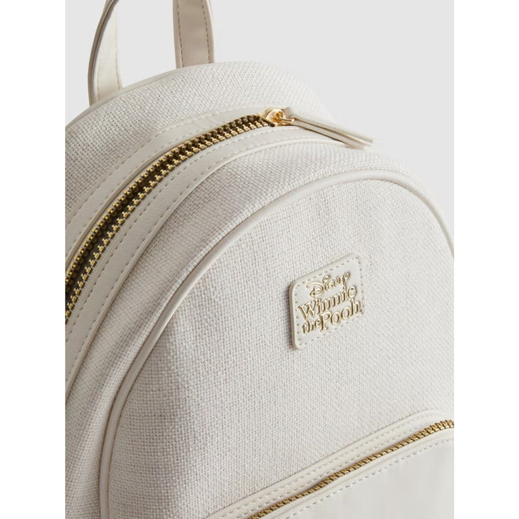 NEW Primark x Disney Winnie the Pooh Canvas Backpack Pooh Bear Floral