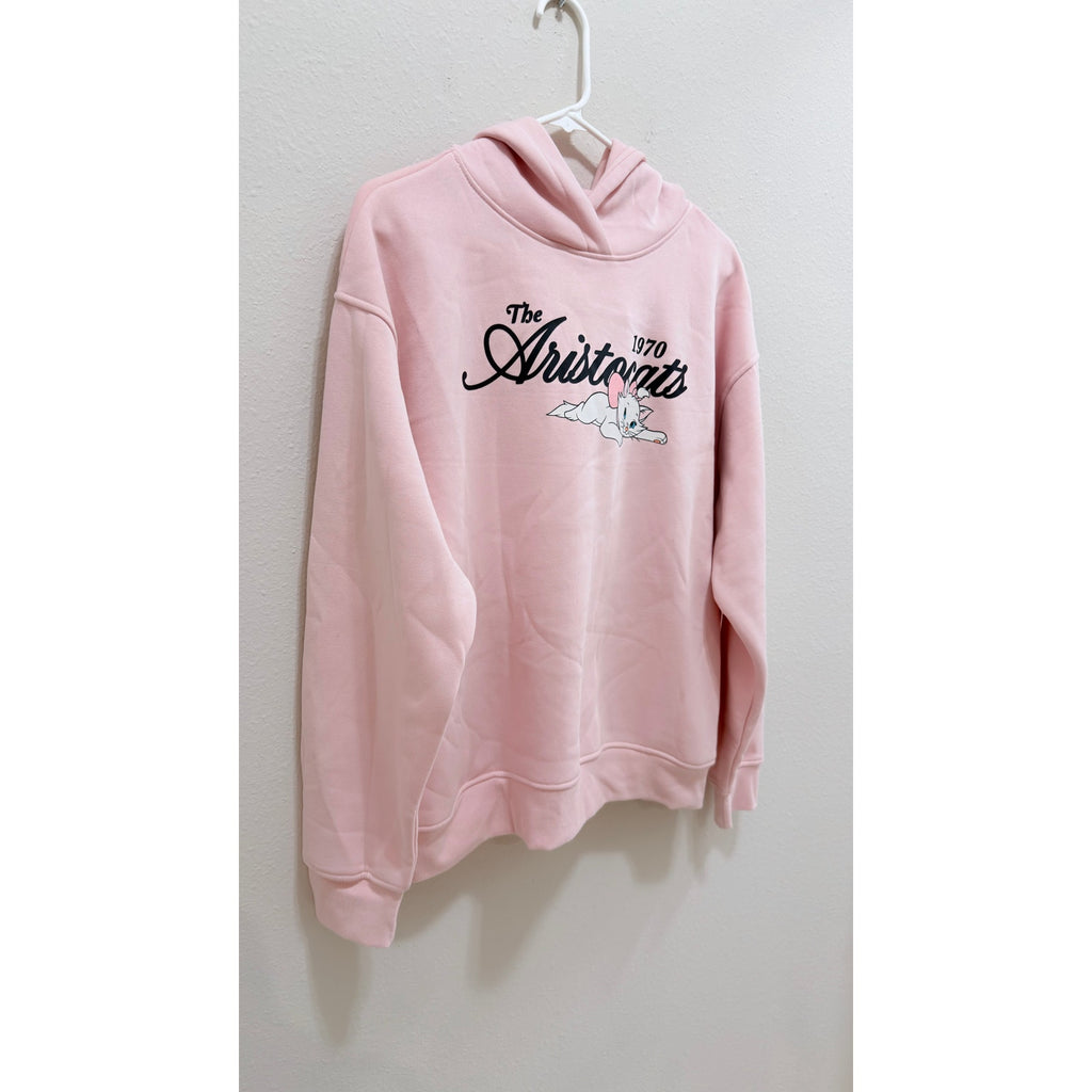 NWT Primark x Disney The Aristocats Marie Pastel Pink Hoodie - Large