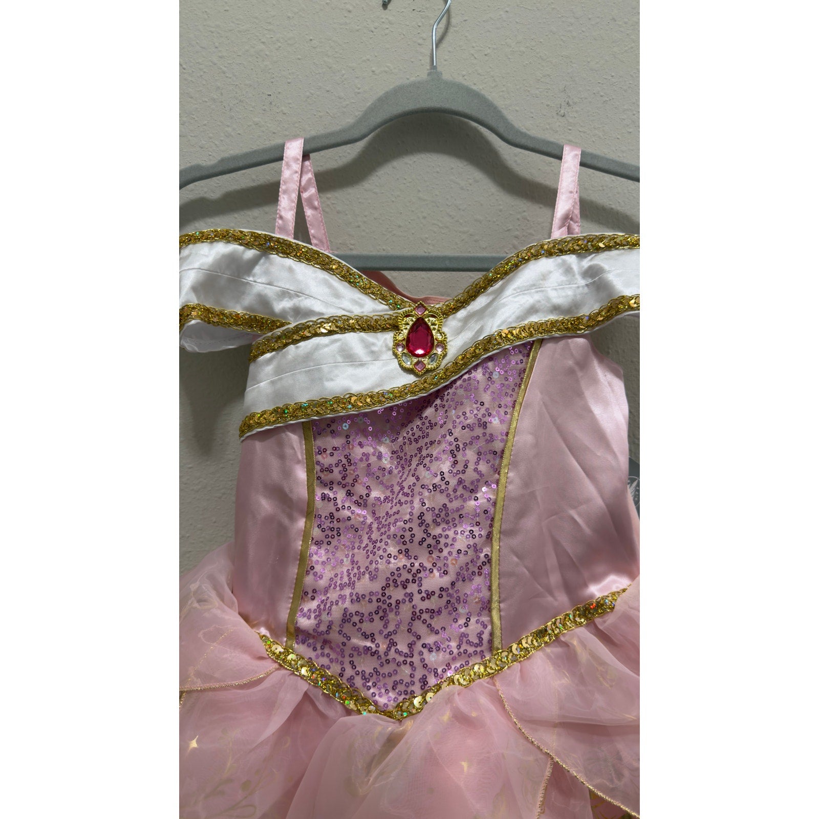 Disney Princess Aurora Costume for Kids Sleeping Beauty NWT Size 9/10