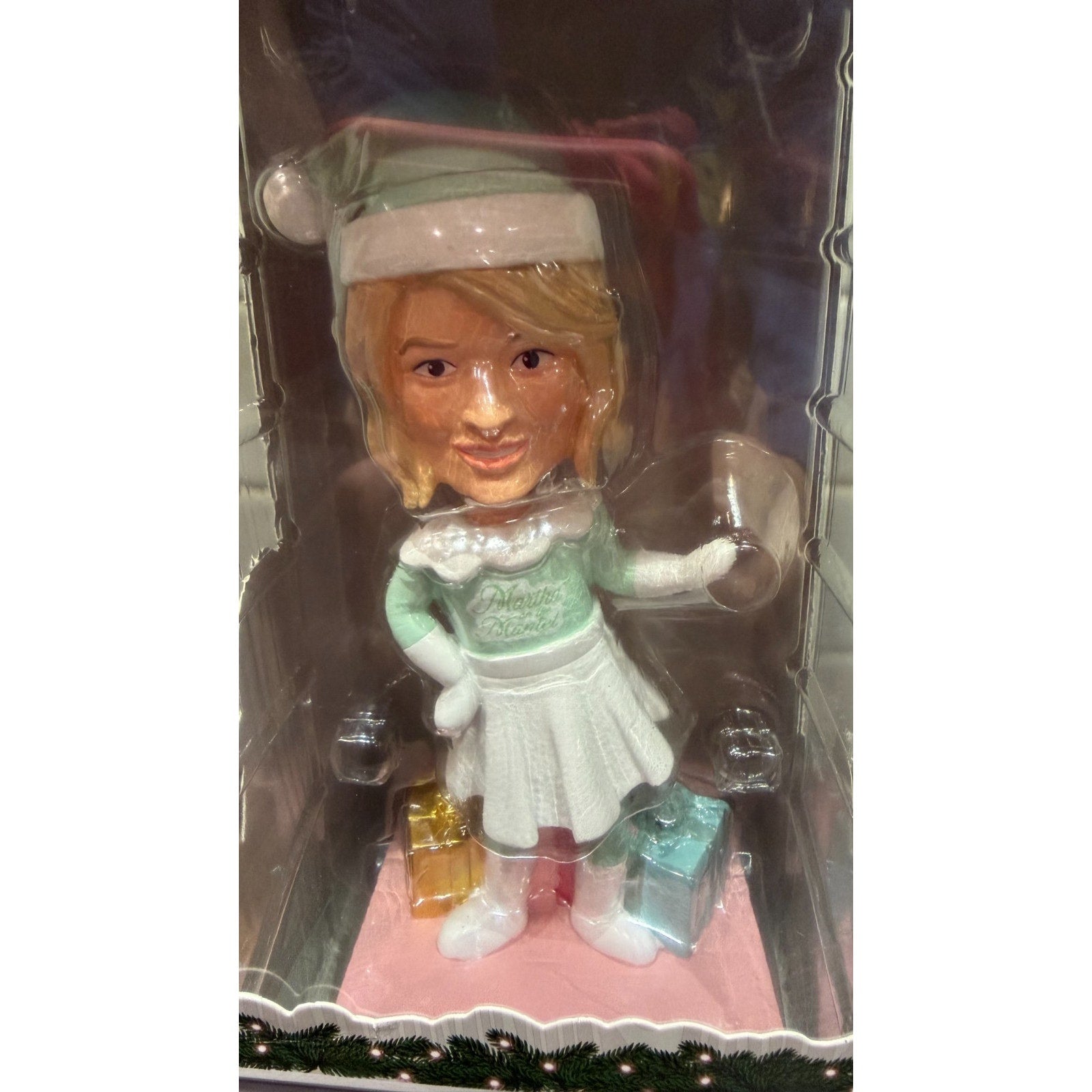 Martha Stewart "Martha on the Mantel" 2025 Holiday Bobblehead – NEW