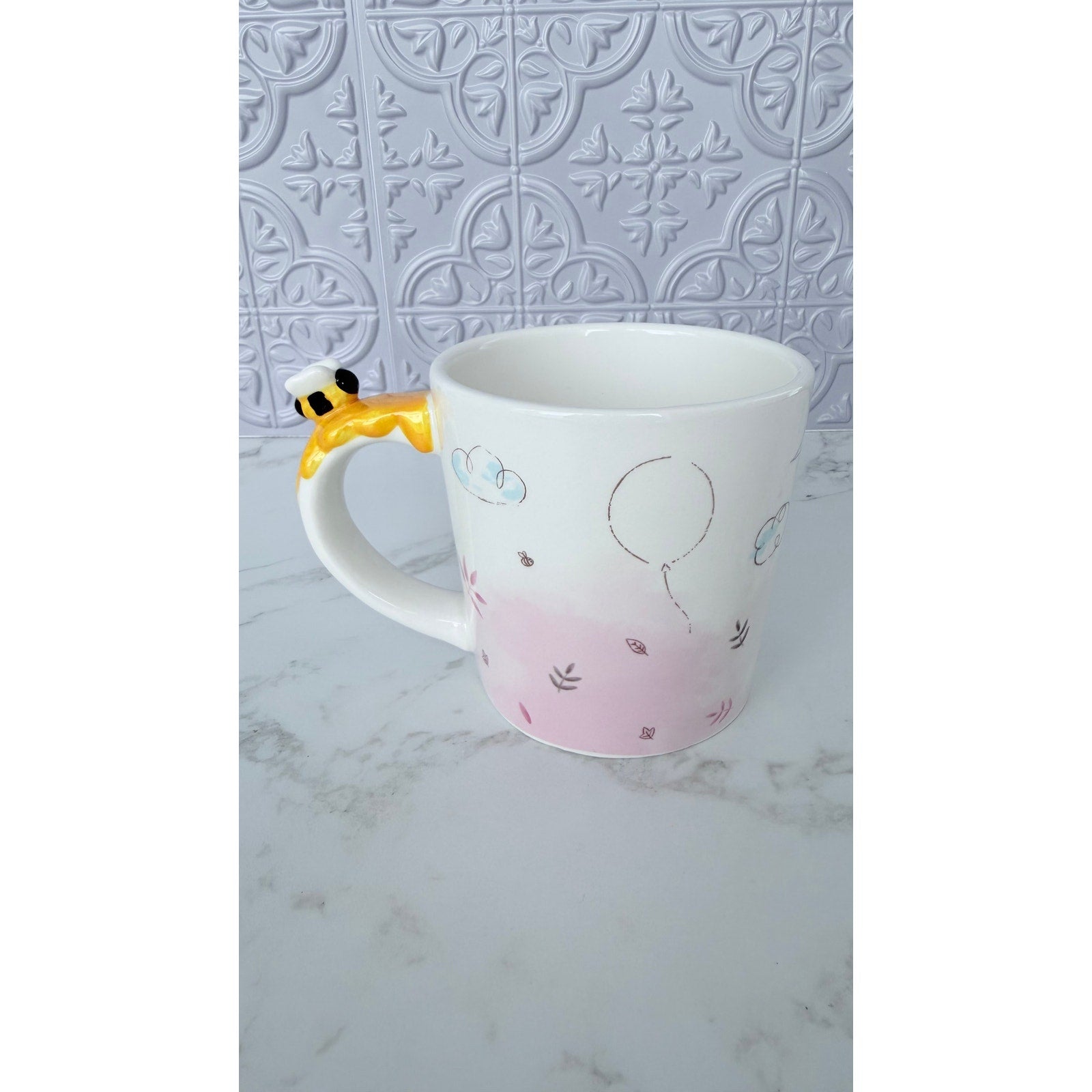 Disney Winnie the Pooh Sketch Characters Mug NEW