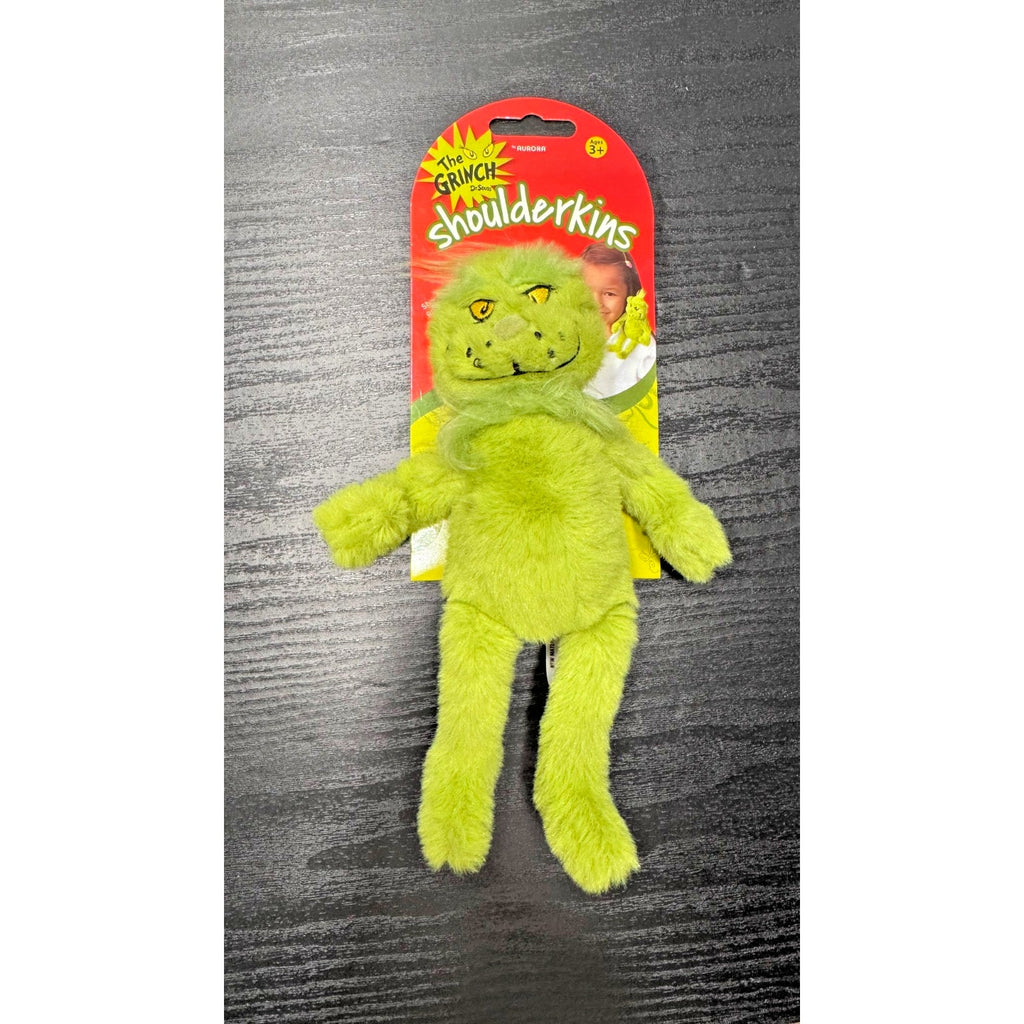 Dr. Seuss The Grinch Shoulderkin Magnetic Plush Doll | 7'' (NWT)