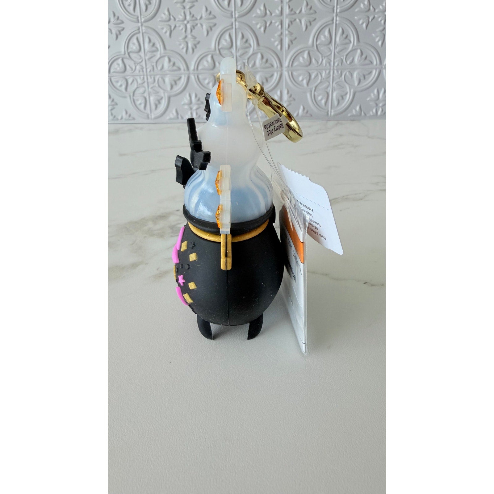 Bath & Body Works Light-Up Halloween Cauldron PocketBac Sanitizer Holder NWT