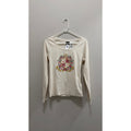 Disney Parks Her Universe Princess Long Sleeve Ribbed Crop Top Shirt Large NWT
