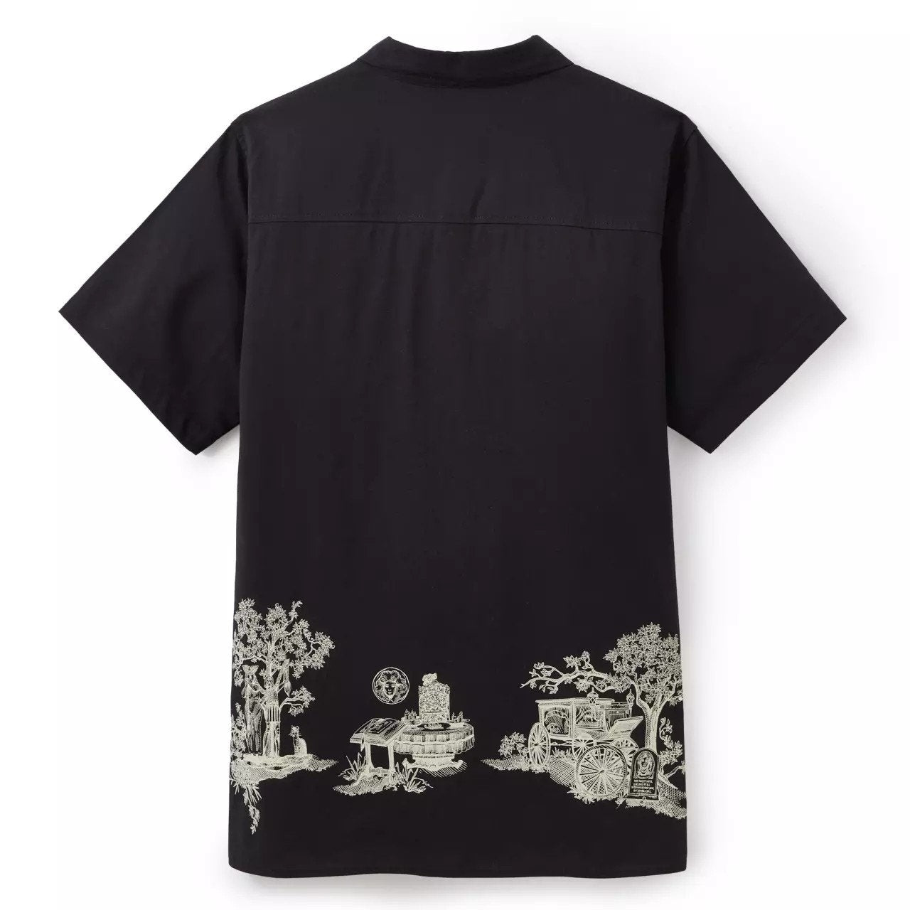 NWT The Haunted Mansion Our Universe Men’s Woven Button-Down Shirt – Large