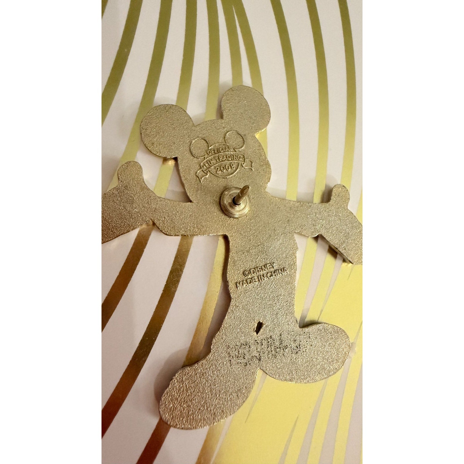 Disney Parks 2008 Mickey Mouse Tuxedo Trading Pin