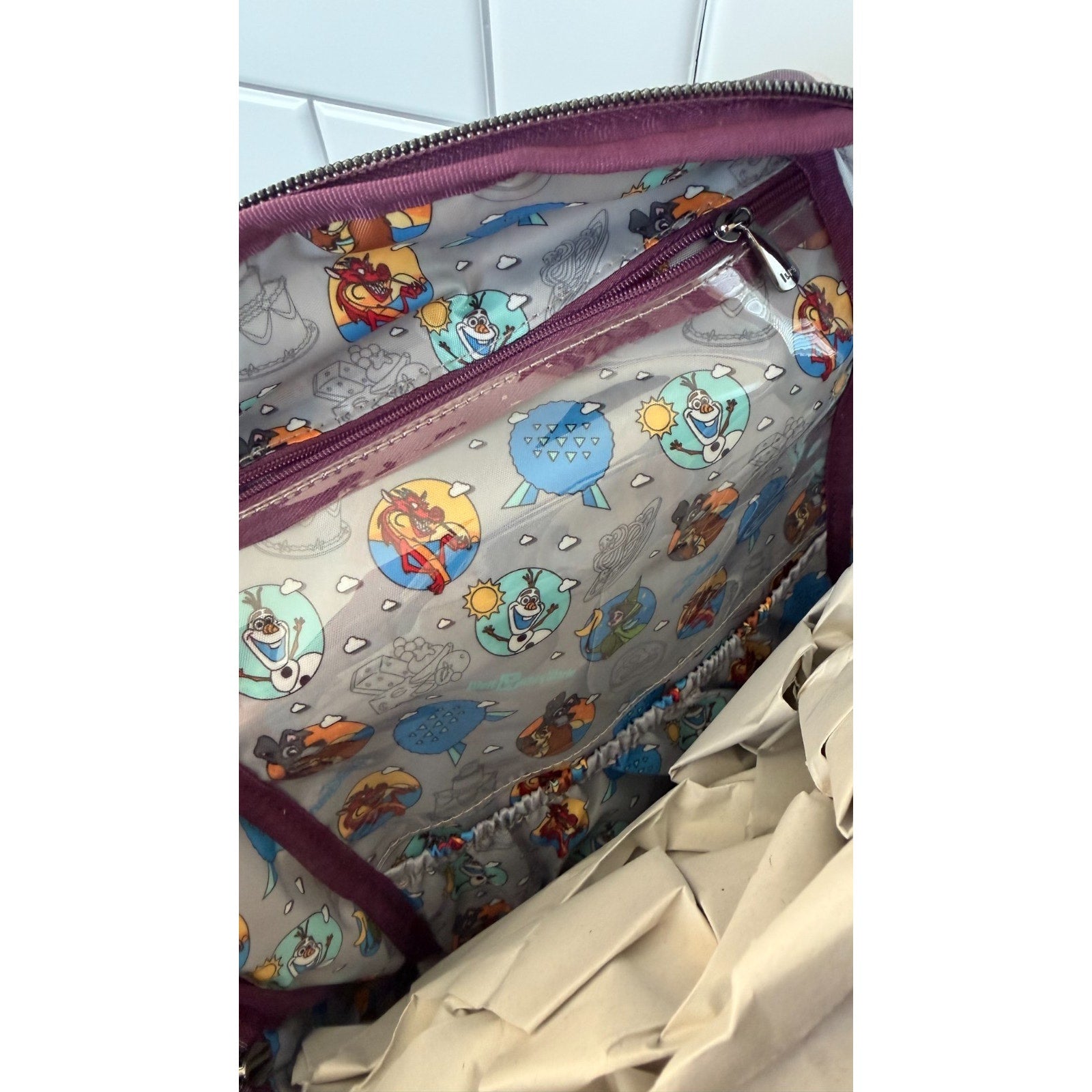 Lug x Run Disney 2025 Wine and Dine Weekend Hopper Backpack NEW