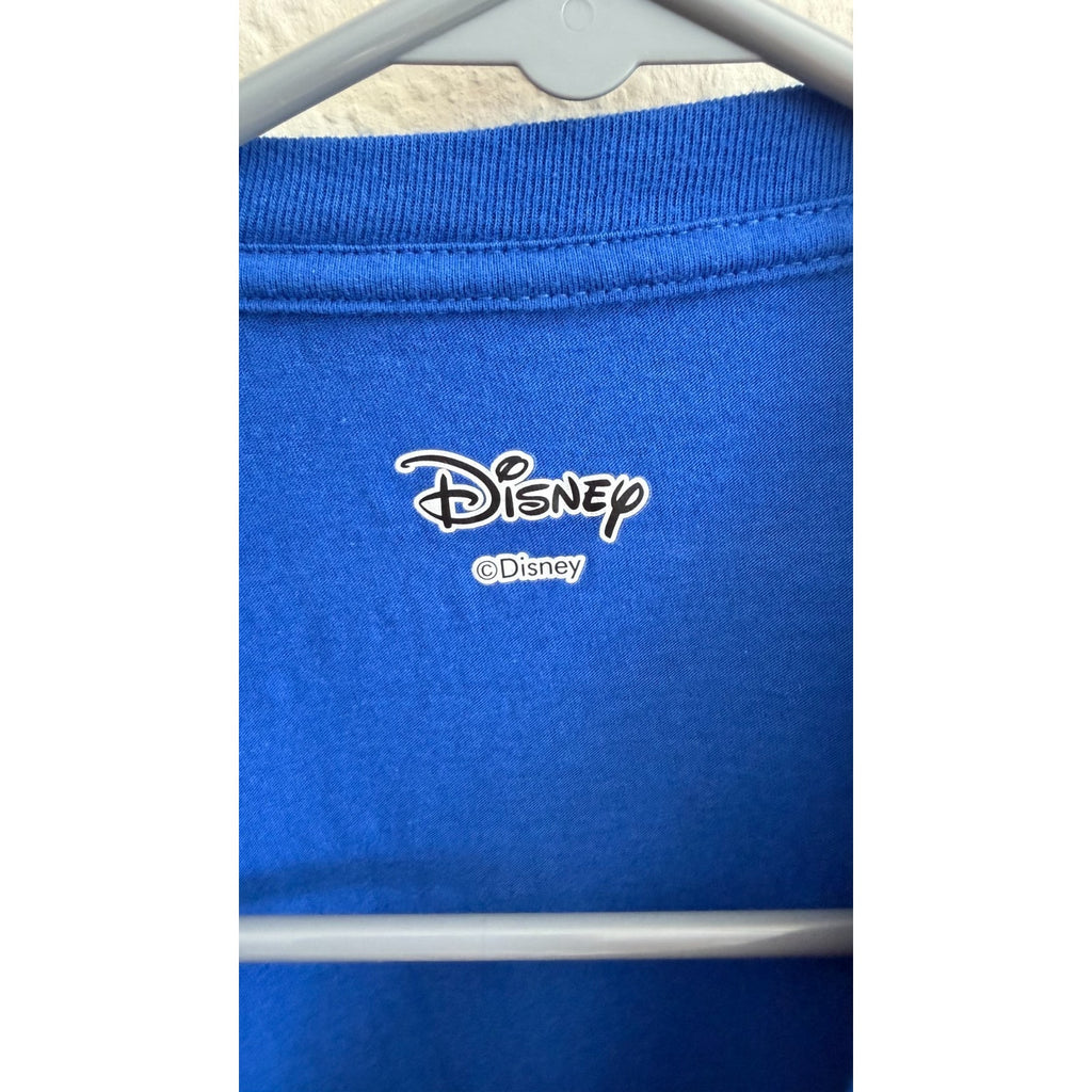 Disney 100th Anniversary Men's Royal Blue T-Shirt - Size XL