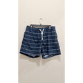 H&M Men's Striped Swim Shorts - Dark Blue - NWOT