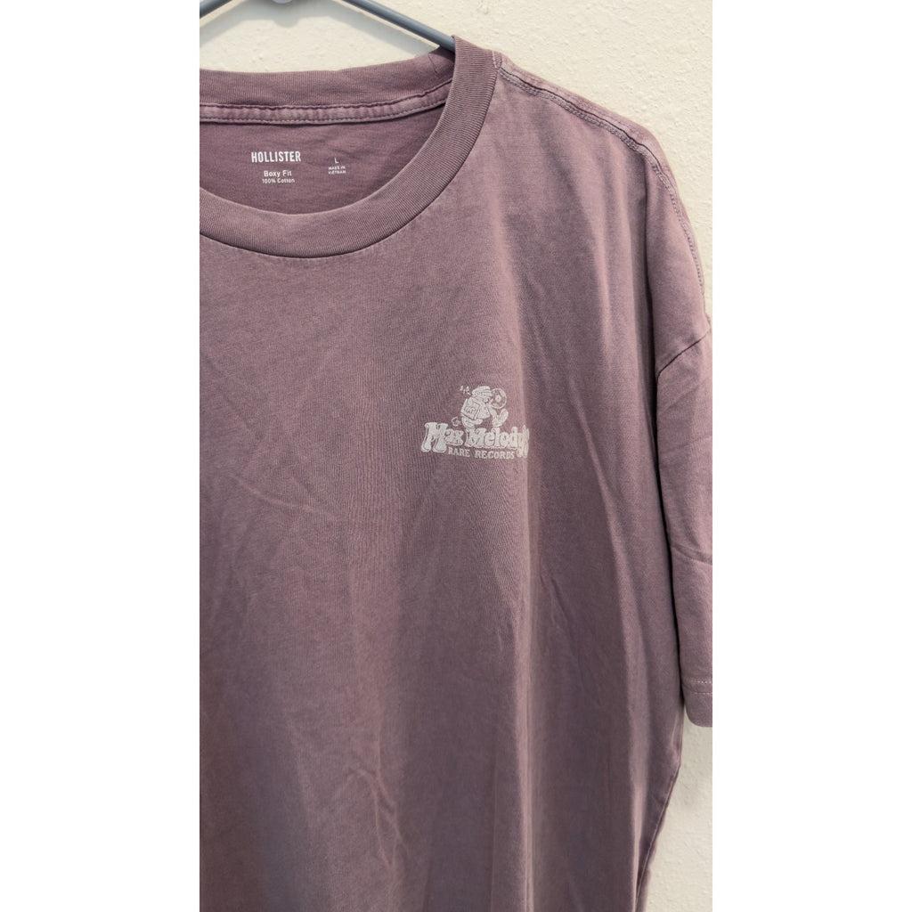 NWT Hollister Max Melody's Boxy Fit Graphic Tee Men’s Large