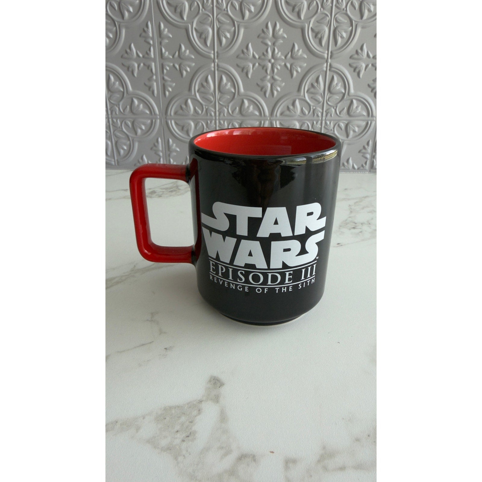 Disney Parks Star Wars Episode III Revenge of the Sith Poster Mug 15oz NEW