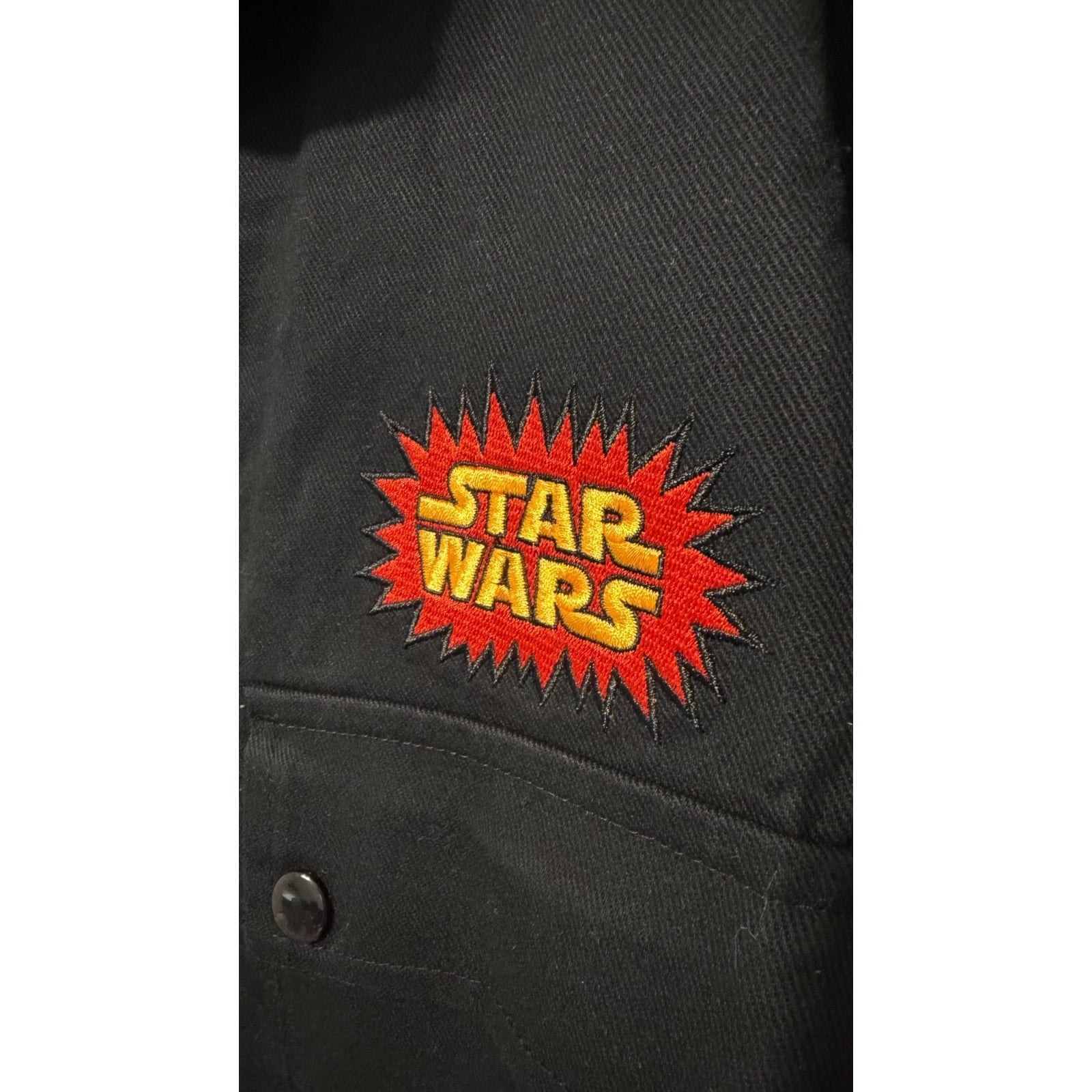 NWT Disney Star Wars Classic Characters Twill Jacket - Adult Large (L)