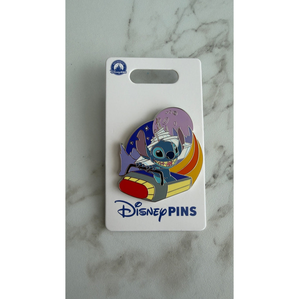 Disney Parks Stitch Space Mountain Attraction Pin NEW