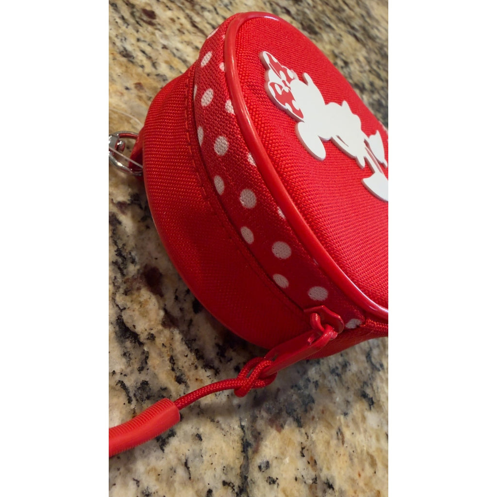 NEW Disney Parks Walt Disney World Minnie Mouse Polka Dot Bag Charm