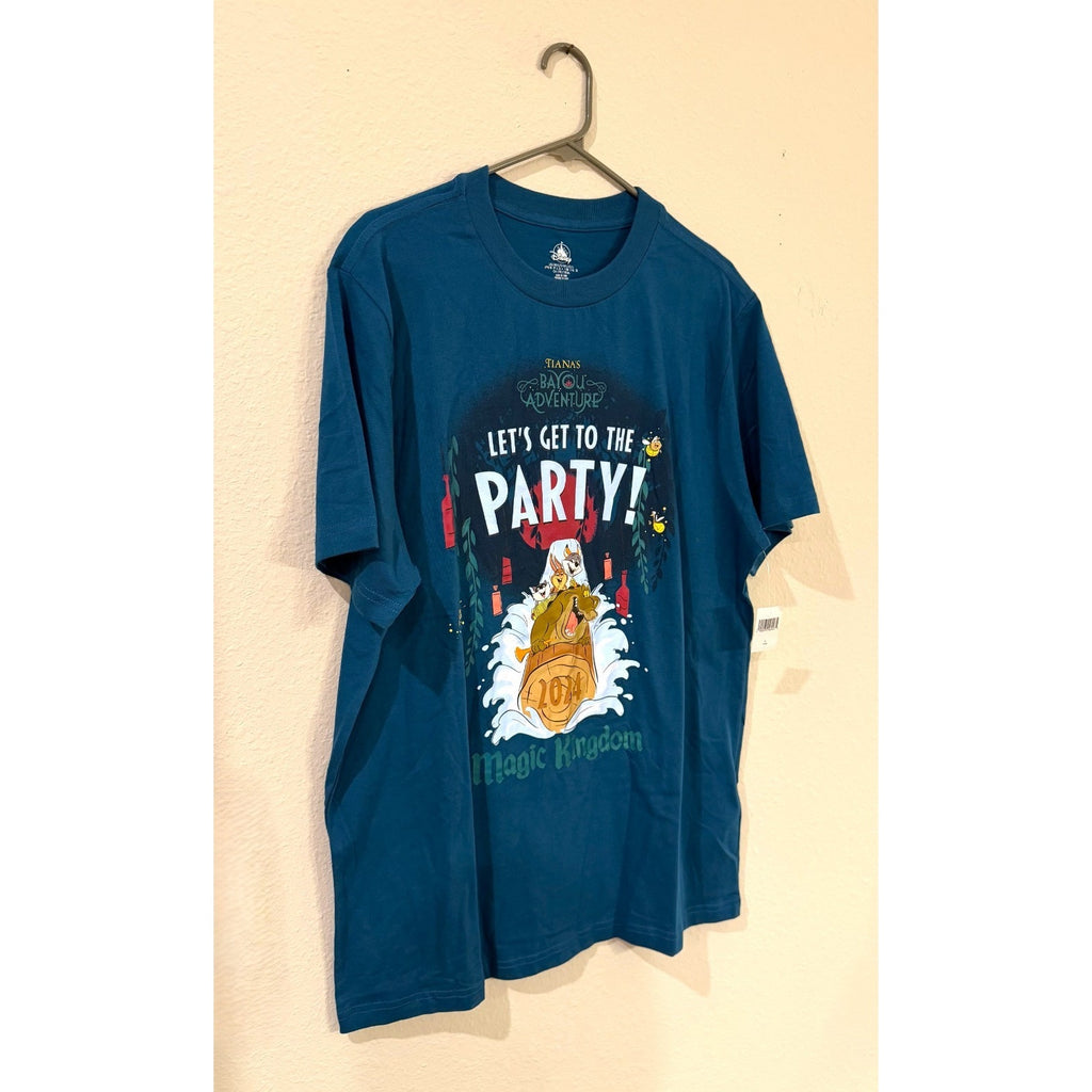 Disney Parks Tiana’s Bayou Adventure Opening Season 2024 Shirt Large NEW