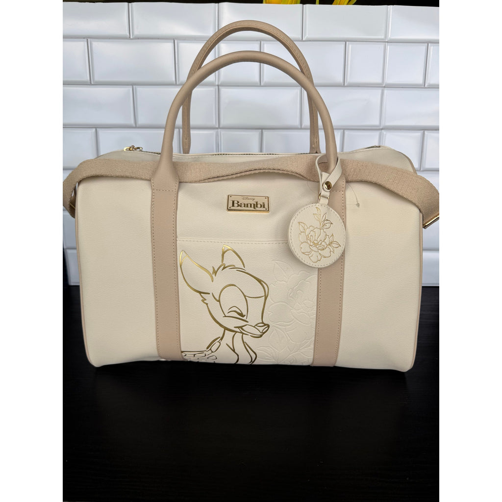 Disney x Primark Bambi Embossed Weekender Bag NWT