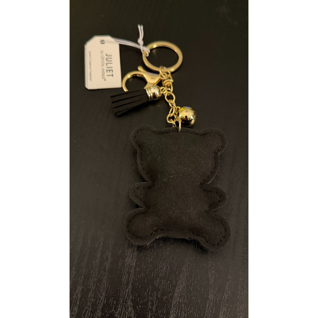 NEW Juliet Bling Rhinestone Keychain - Teddy Bear