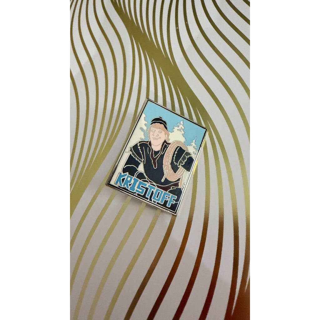 Disney Parks 2014 Frozen Kristoff "Splendid" Large Enamel Pin