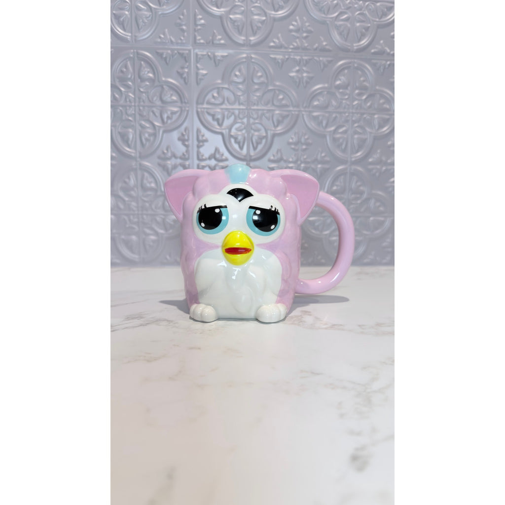 Furby Pink 3D Sculpted Ceramic Mug by Silver Buffalo – 20 oz Mug NEW