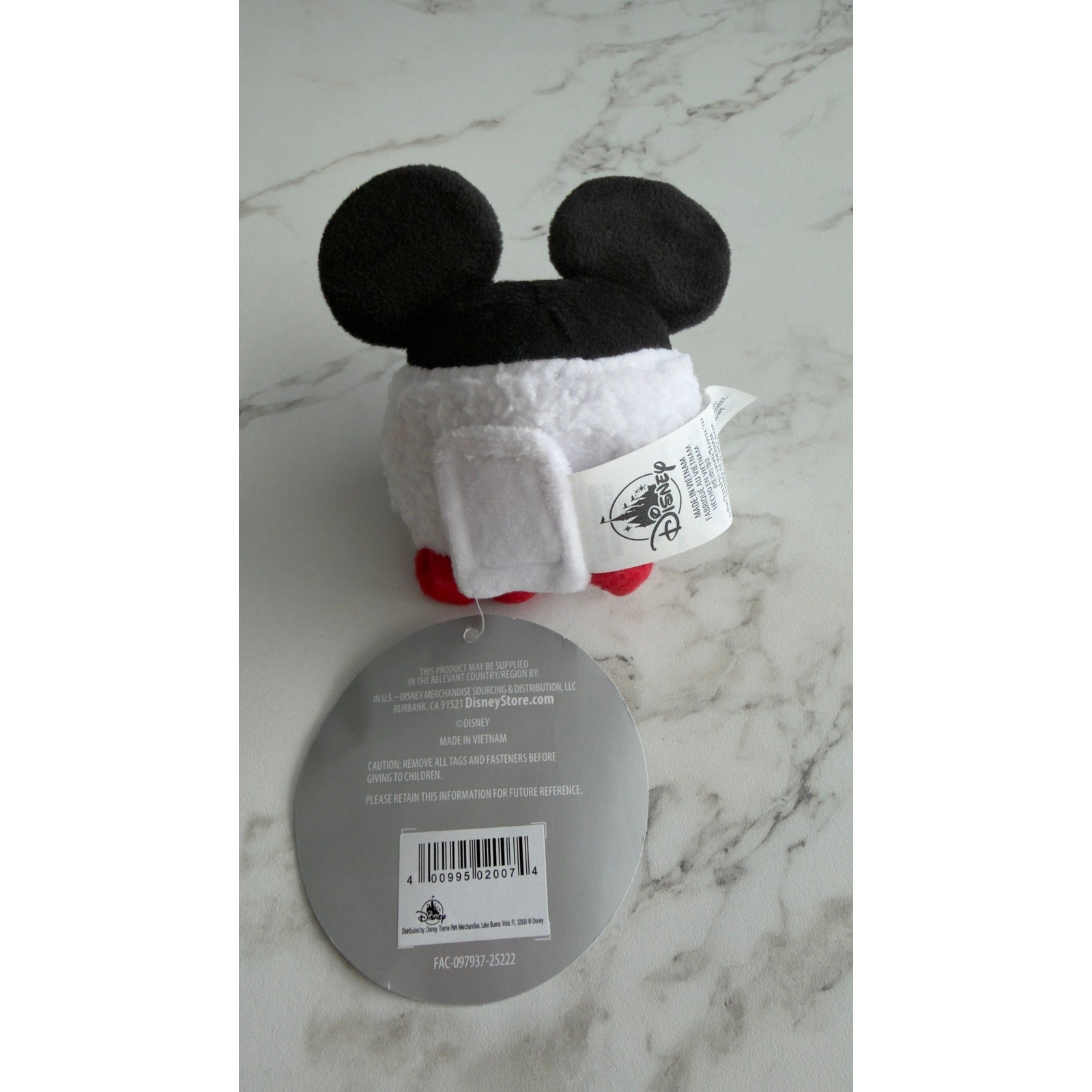 Disney Parks Christmas Mickey Mouse Snowman Create Your Own Headband Plush NEW