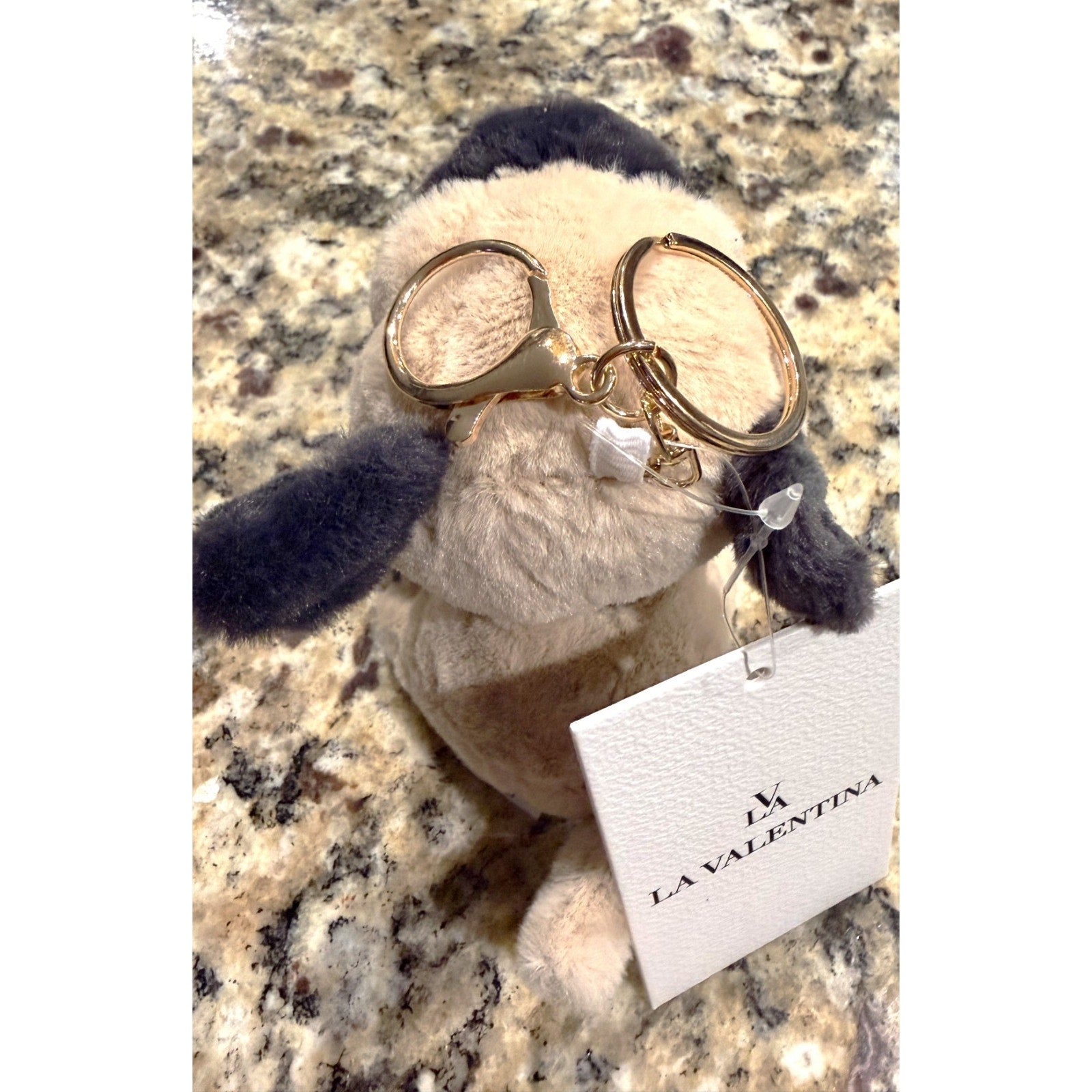 Plush Dog Keychain Bag Charm/Keychain NWT