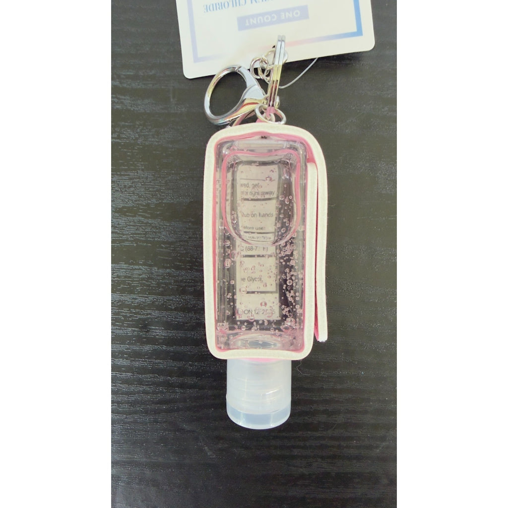 NWT Bullseye's Playground™ Santizer Key Chain Pink