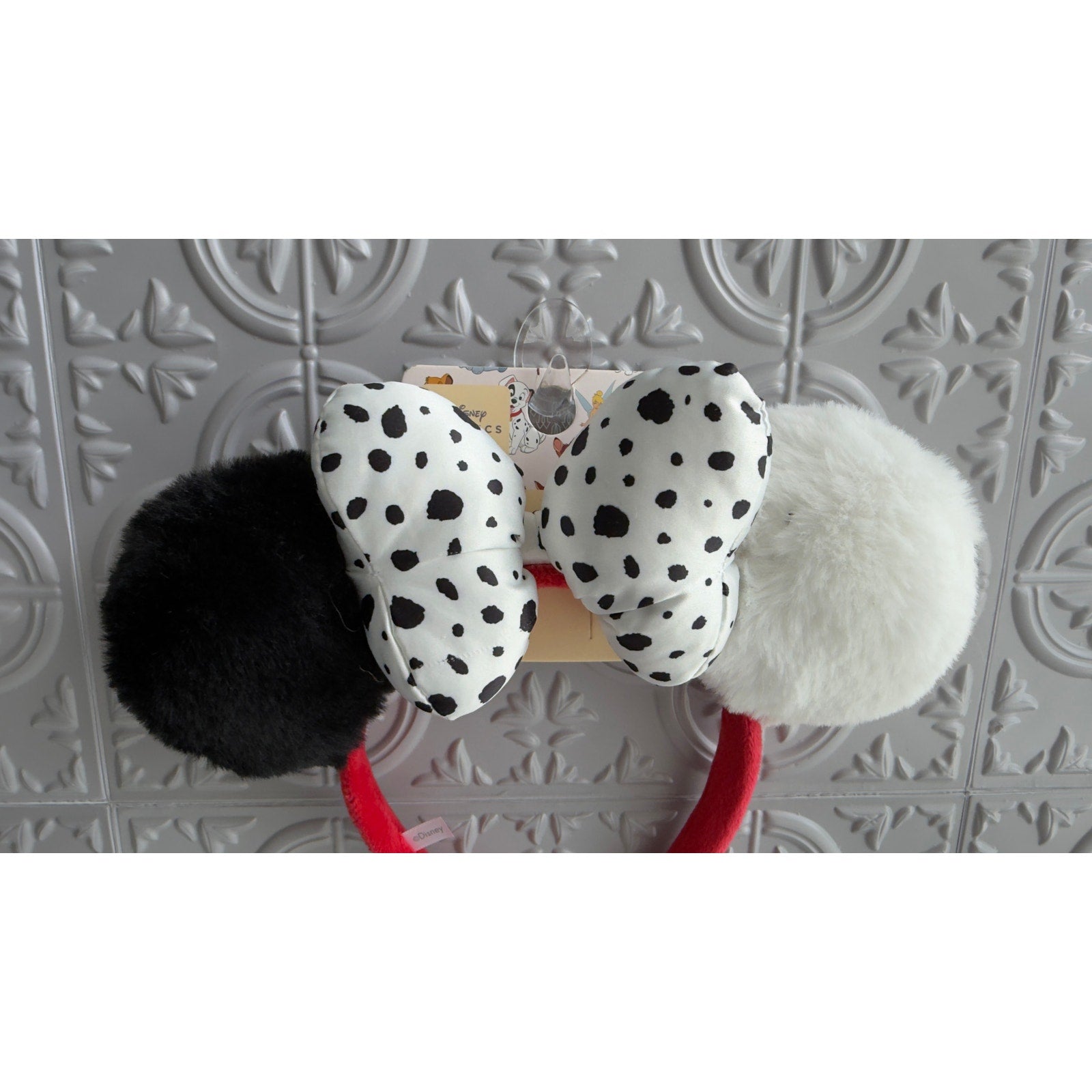 Disney x Primark 101 Dalmatians Fluffy Creulla Ears Headband NWT