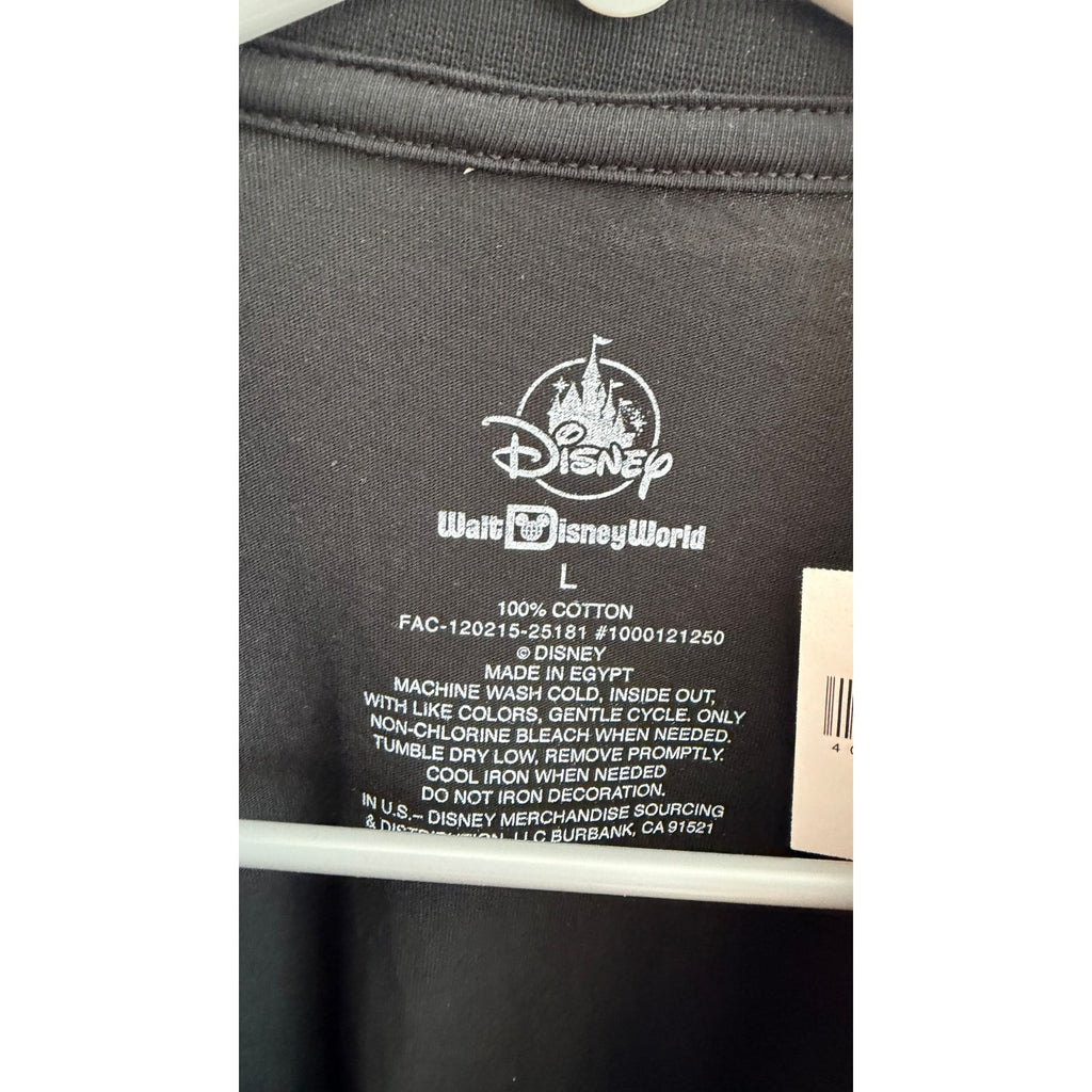 Disney Parks Villains Character Letters Tee - Brand New - Adult Size Large