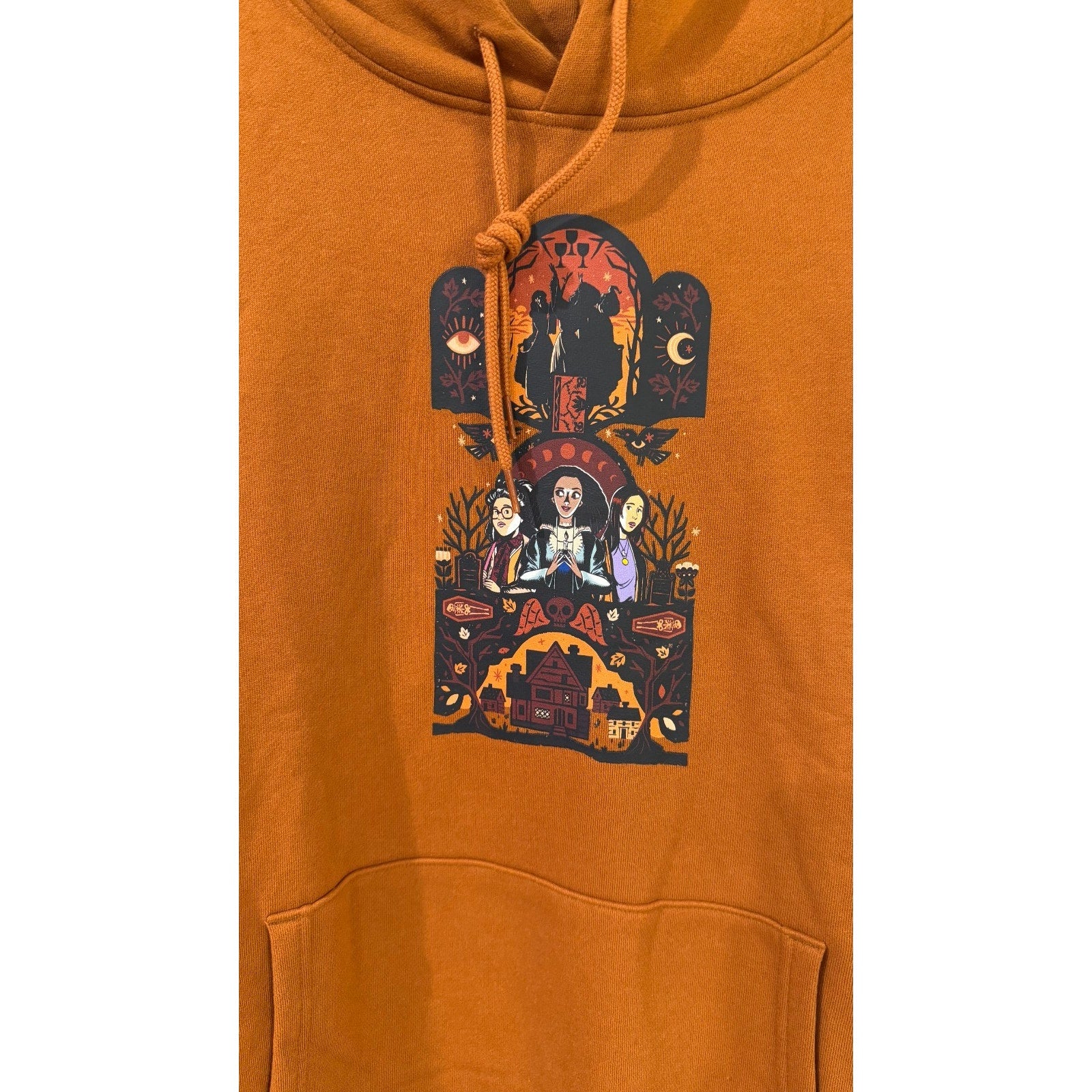 NWT Disney Parks Hocus Pocus 2 Sanderson Sisters Amuck Hoodie Adults XL