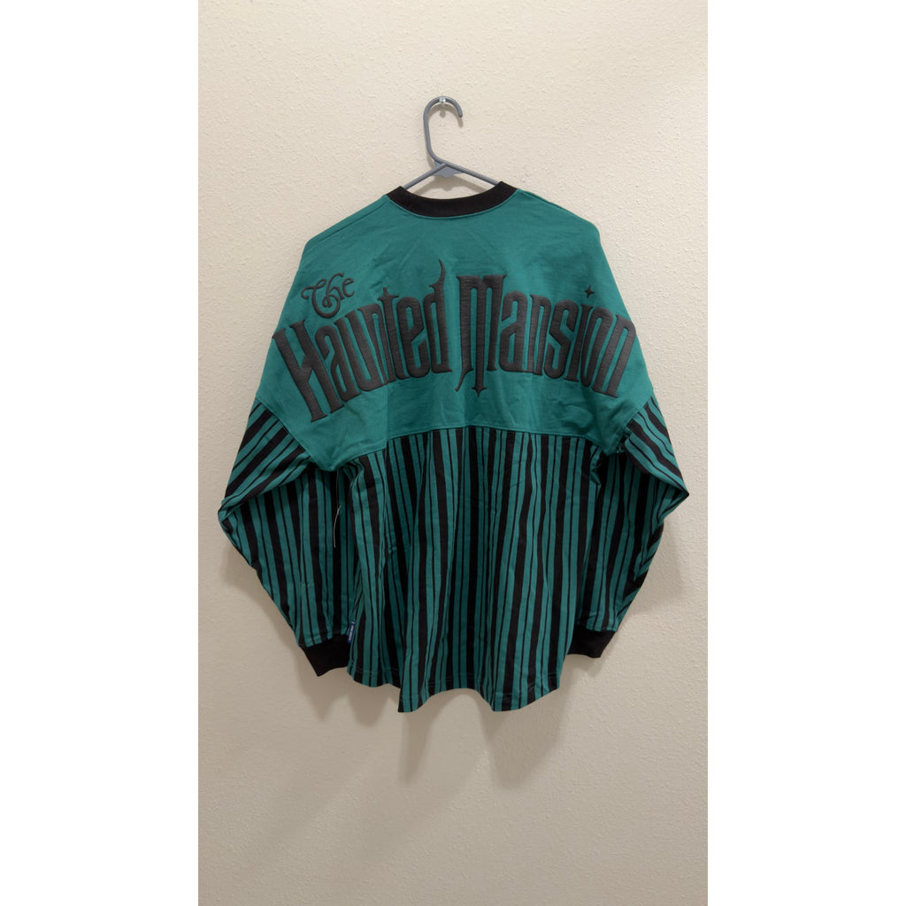 Walt Disney World The Haunted Mansion "Ghost Host" Spirit Jersey NWT Small