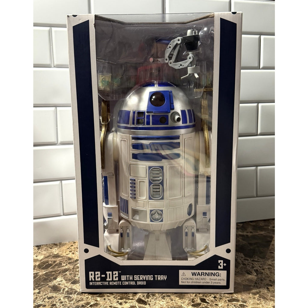 Disney Star Wars Galaxy's Edge R2-D2 RC Interactive Droid with Serving Tray NIB