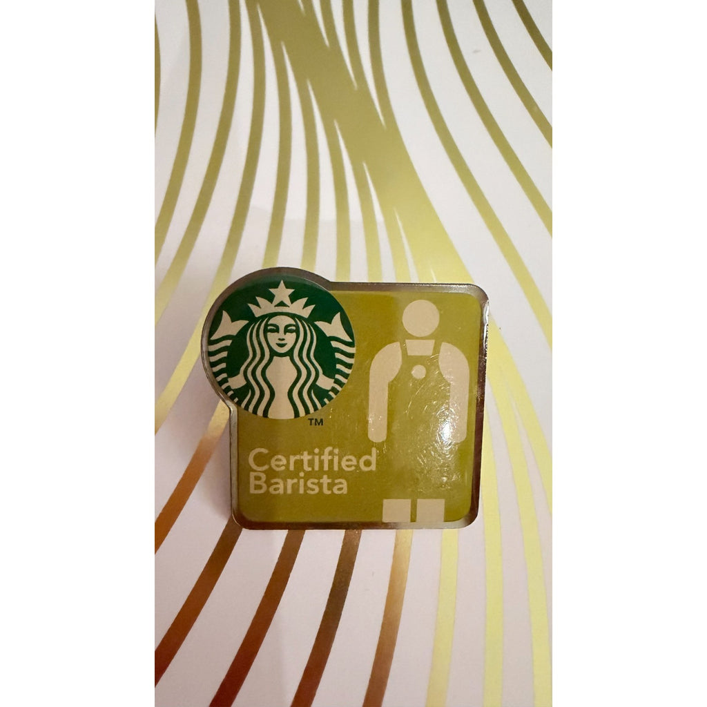 Starbucks Certified Barista Pin - Authentic Employee Lapel Pin