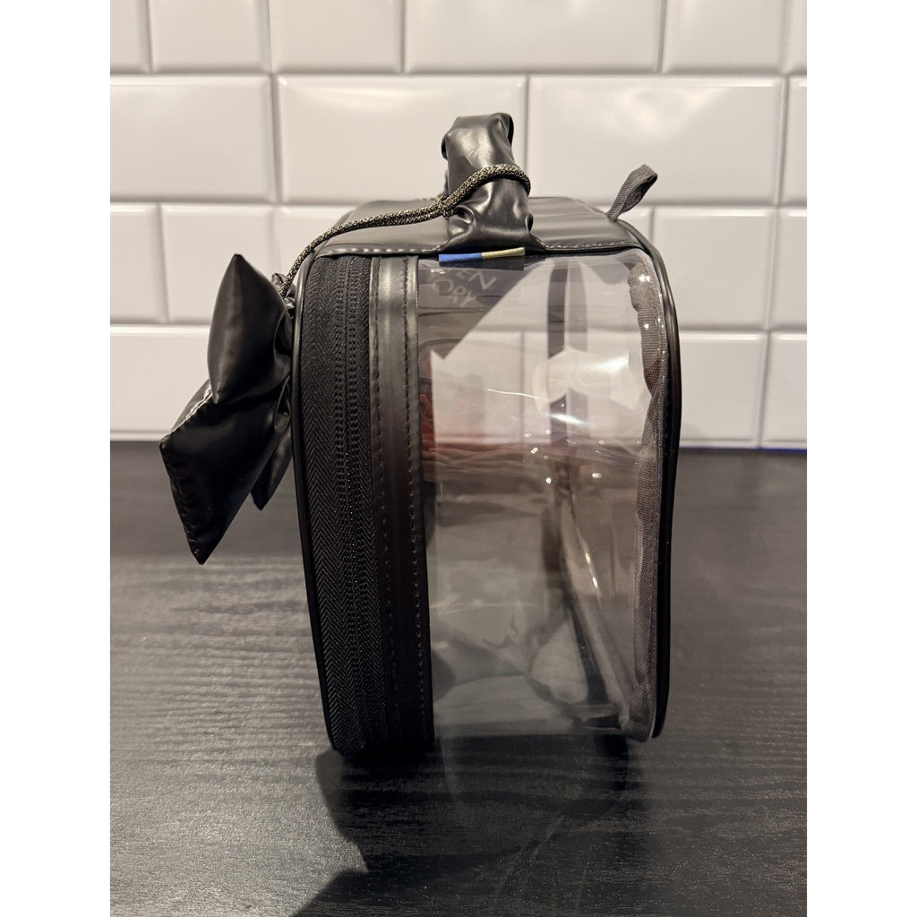 NEW Open Story™ Black & Clear Toiletry Kit and Bag