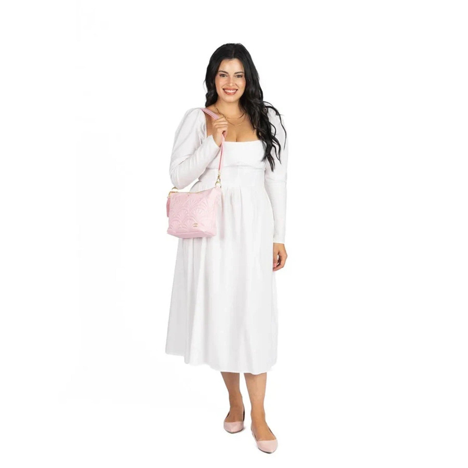 NEW Wicked x Lug Flare 2 Classic Quilted Crossbody Bubble Pink