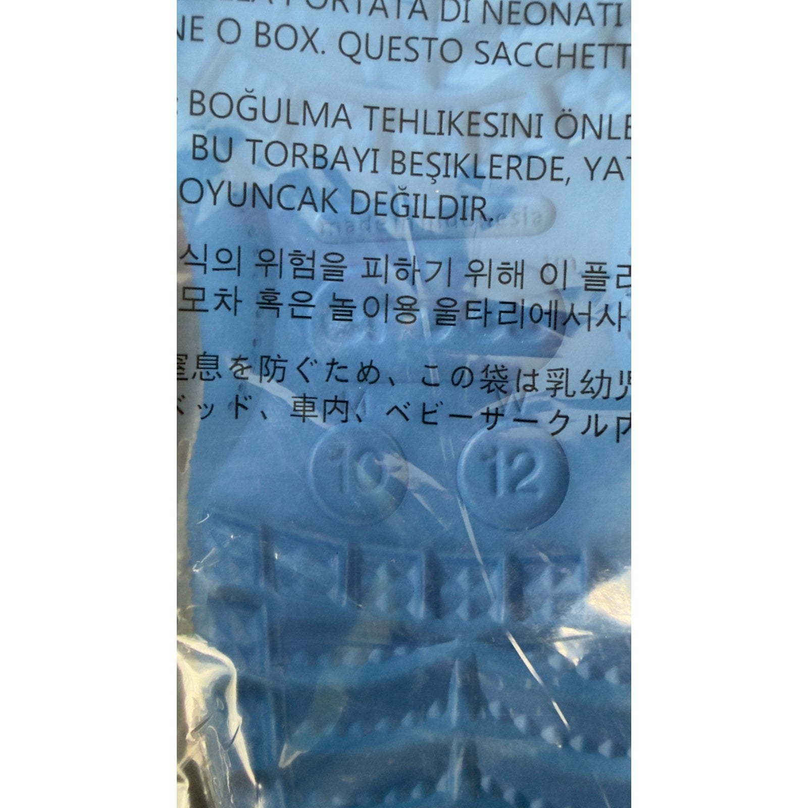 NEW Crocs Baya Blue Classic Unisex Clog Shoes Size: Mens 10/Women's 12