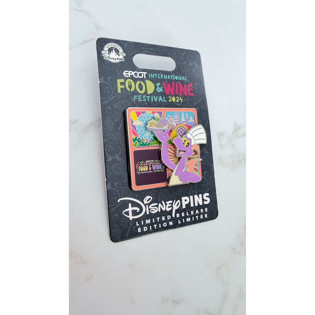 2024 EPCOT Food & Wine Festival Chef Figment Pin NEW